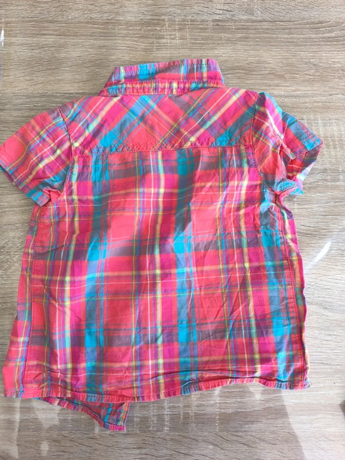 Chemise manches courtes garçon 12 mois - photo numéro 2