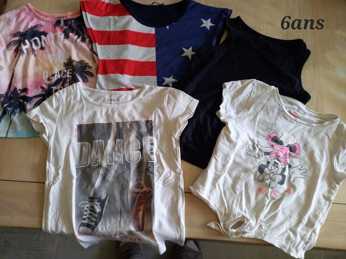 Lot t-shirt 6ans