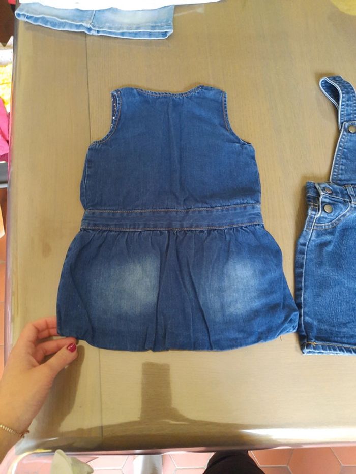 Lot robes jeans - photo numéro 3