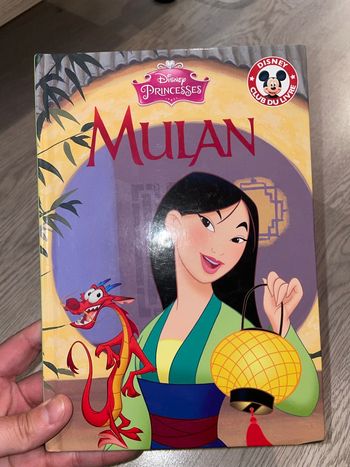 Livre Disney Mulan
