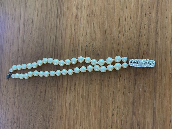 Bracelet en perles vintage - photo numéro 5