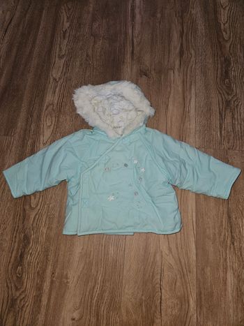 Blouson bleu ciel bébé 