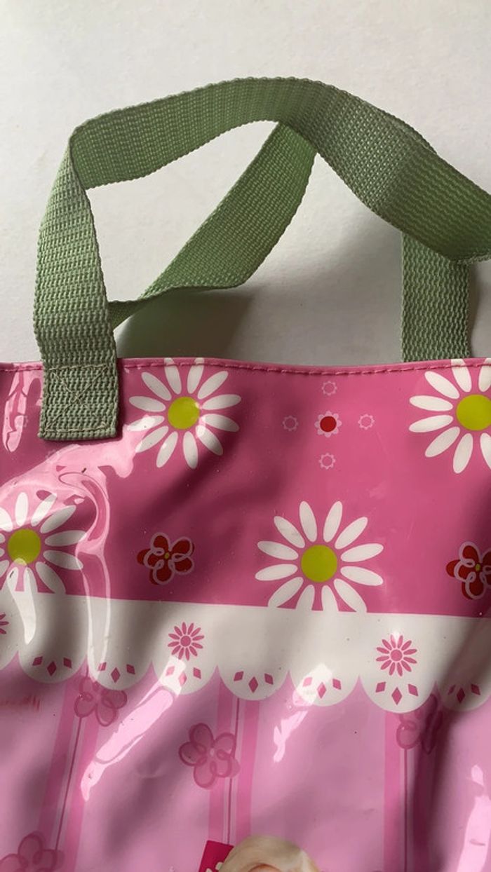 Sac en plastique Barbie poupée rose - photo numéro 3