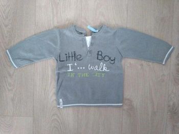 Pull "Little boy" Gémo 24 mois