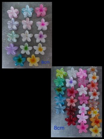 Pince a cheveux fleur 