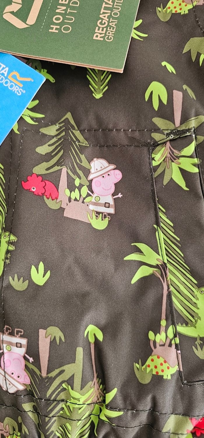 Magnifique veste de pluie Peppa pig regatta waterproof - photo numéro 4