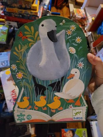 Puzzle de collection Djeco Le Vilain petit Canard 24 pièces