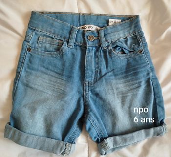 Short npo 6 ans