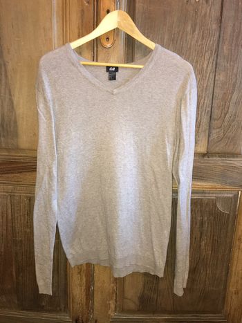Pull manches longue homme H&M beige