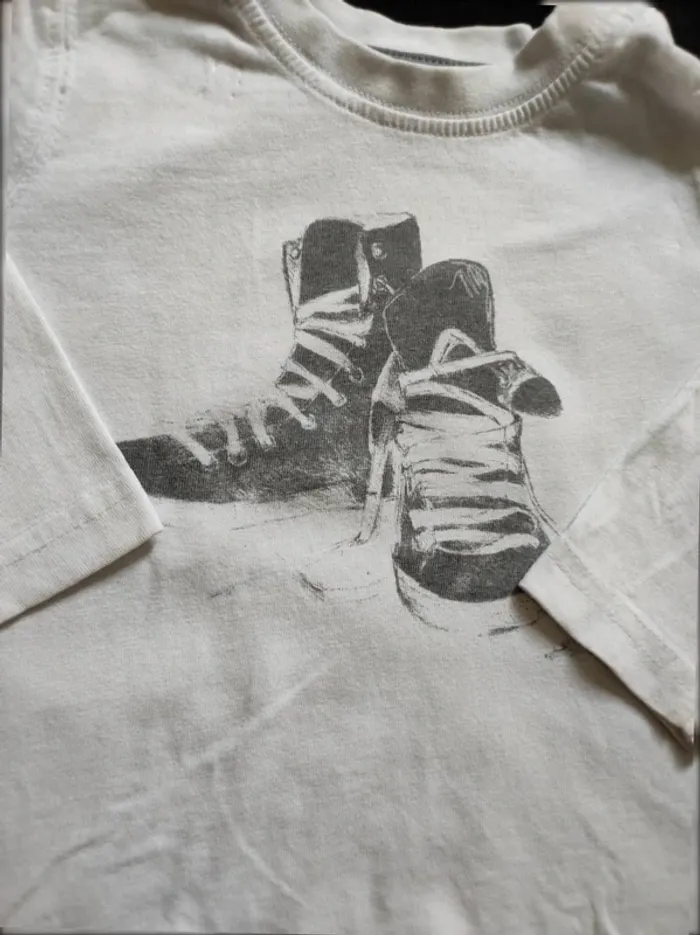 Tee shirt grain de blé 12 mois - photo numéro 3