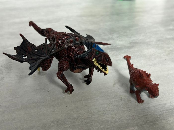lot 2 dinosaures