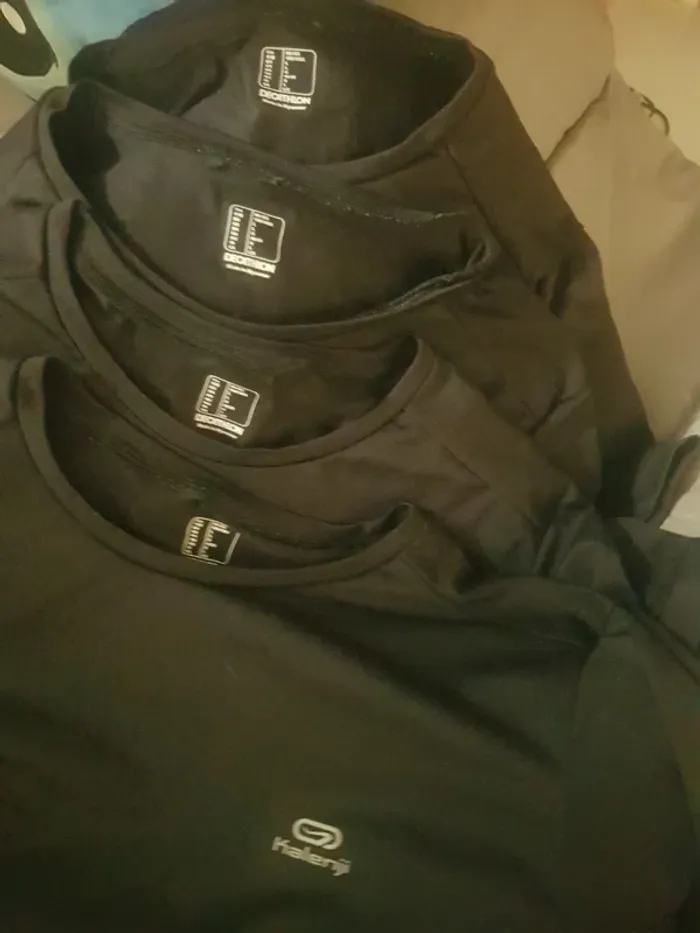 4 t-shirt Sport Taille L - photo numéro 5