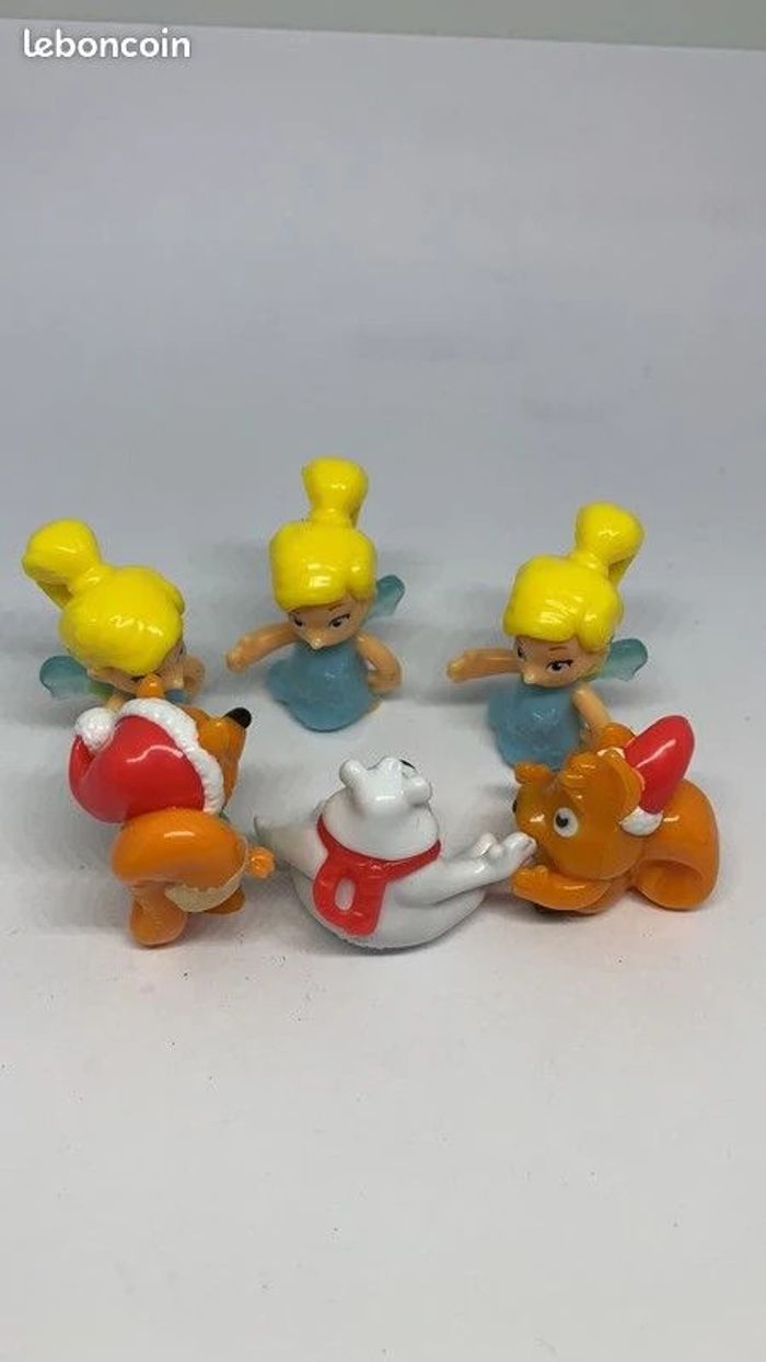 Lot de 6 Figurines jouets Kinder Noel 2018 - photo numéro 3