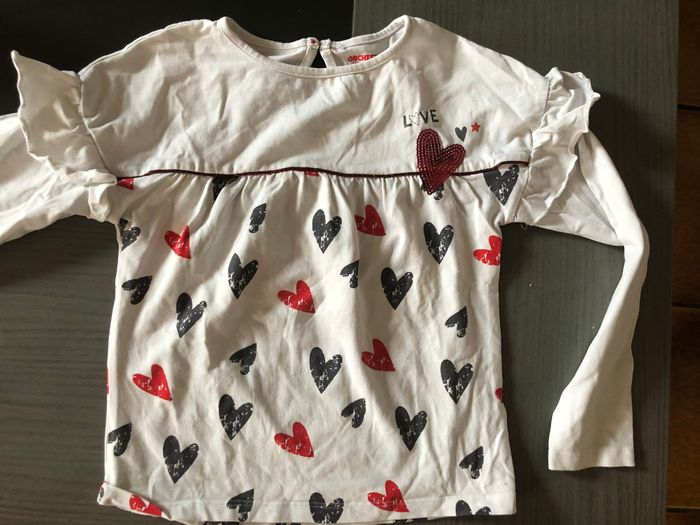 Tee-shirts fille manche longue 6 ans - photo numéro 3