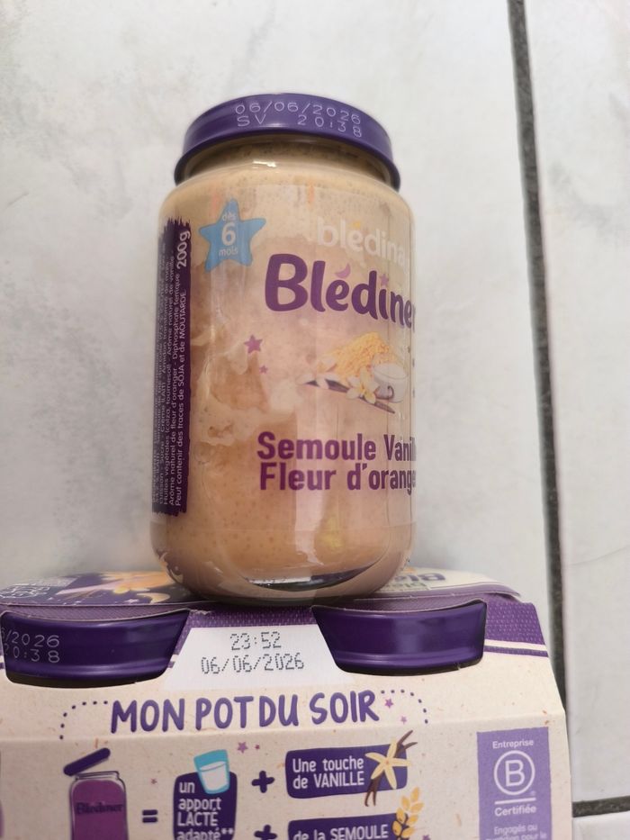 Lot de 11 pots du soir blédiner - photo numéro 5