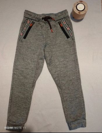 Pantalon jogging gris