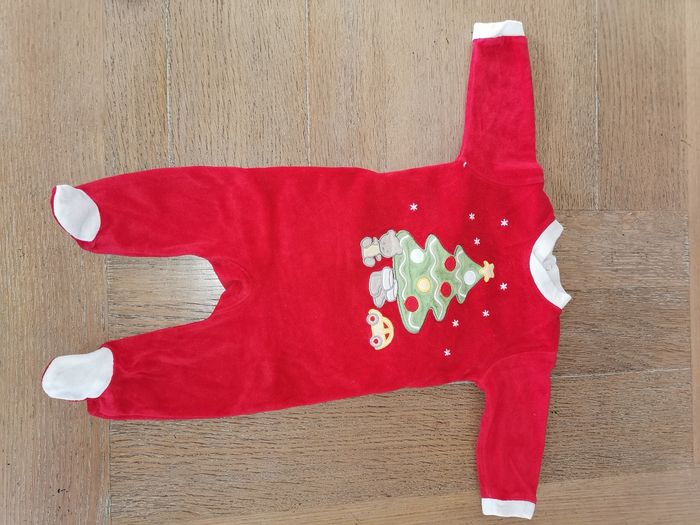 Pyjama noël sapin et body père noël