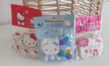 Lot gommes Hello Kitty
