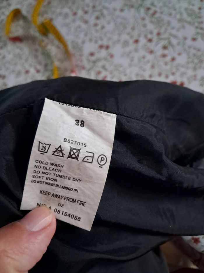 Jupe courte IKKS taille 38 mélange soie - photo numéro 8