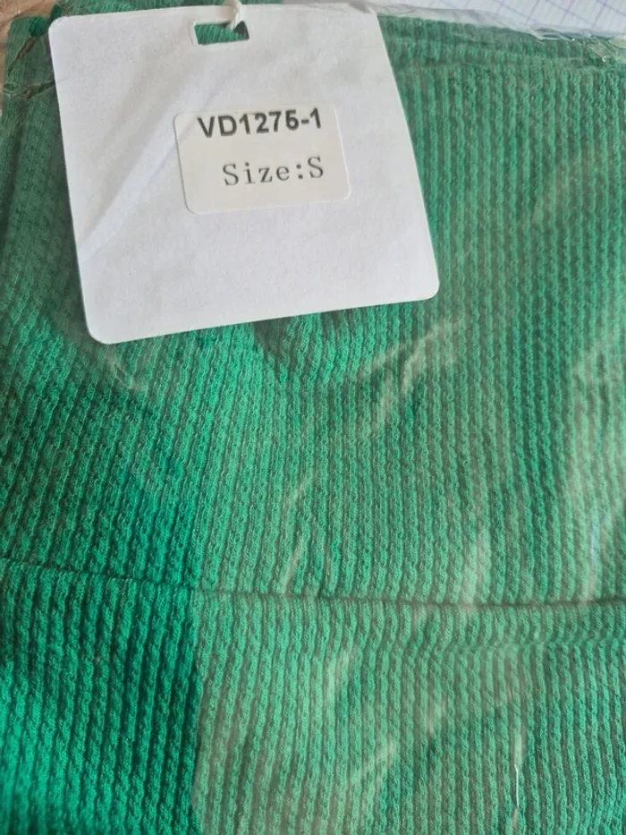 Legging Long Vert Femme Taille S/36 - photo numéro 3