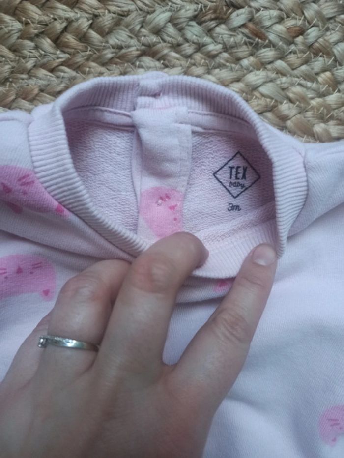 Ensemble pull rose et legging - photo numéro 3
