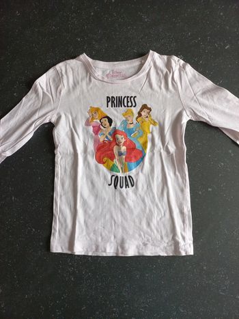 Tee shirt disney Princess 10 ans