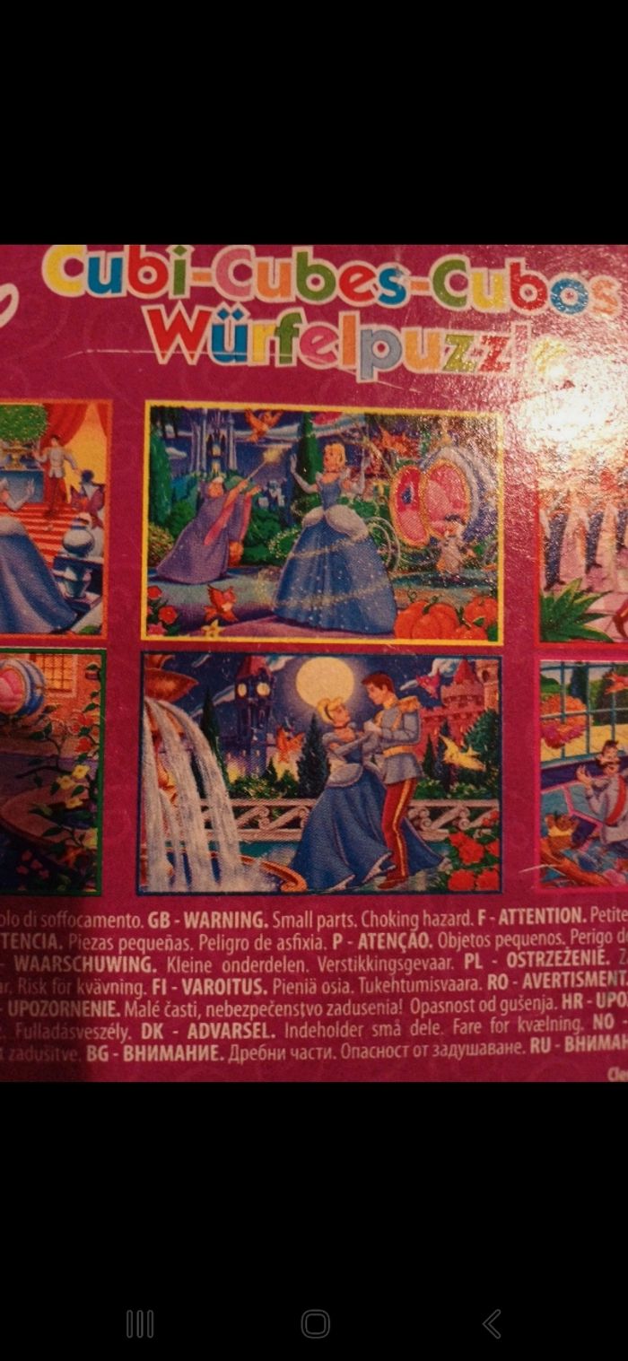 Cube Princesse Cendrillon - photo numéro 4