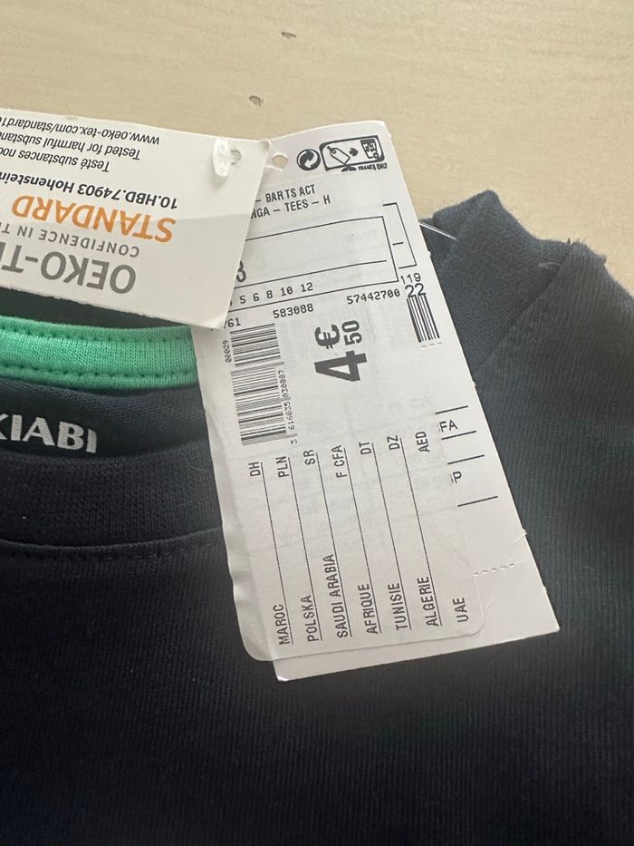 Haut manches longue - Kiabi - neuf 3 ans 90/97 cm - photo numéro 3