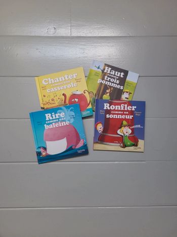 Lot Livres enfant hachette collection "c'est comme ça "