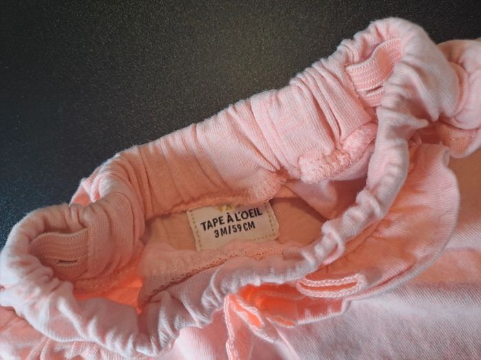 Short, taille 3 mois, marque tape à l'œil - photo numéro 2