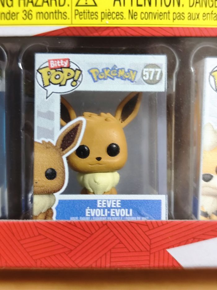 Lot 2 Boîtes x4 Bitty Pop! - Pokémon Starters & Évolutions - photo numéro 8