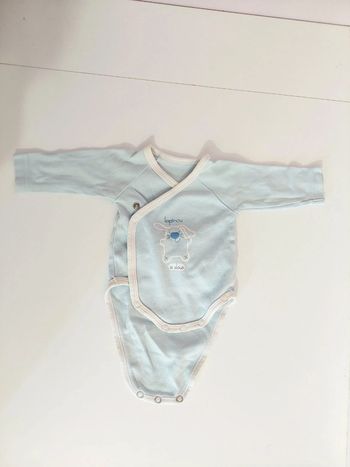 Body 1 mois Bleu