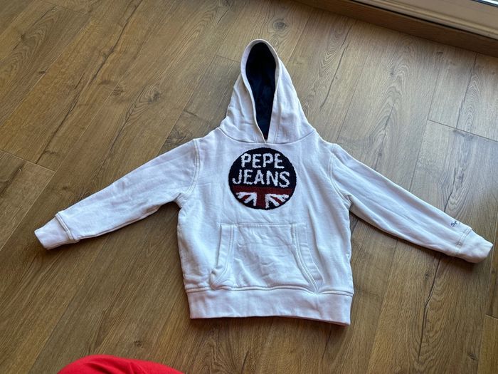 Sweat shirt à capuche pepe jeans 6 ans