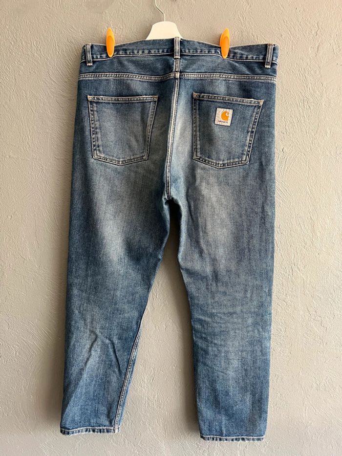 Jean Bleu Carhartt WIP Newel - photo numéro 3