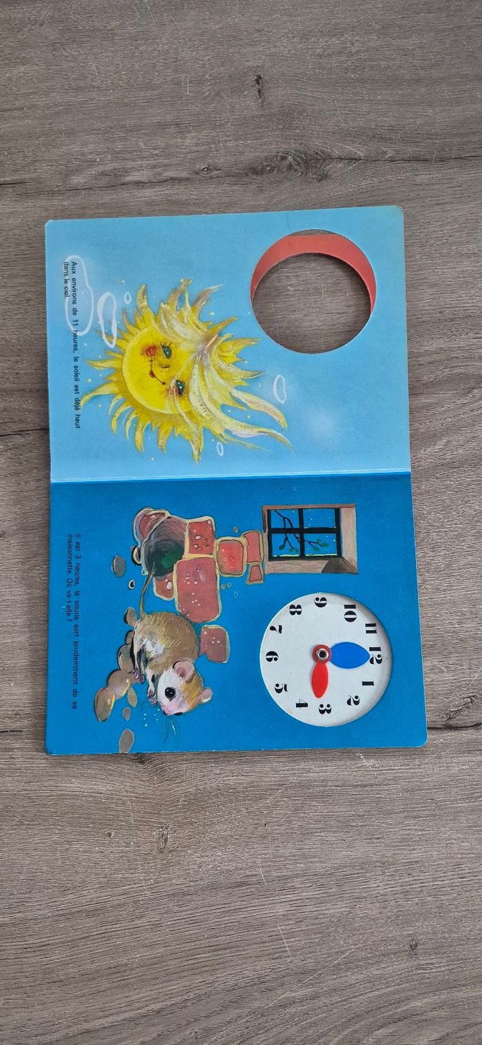 Livre vintage Quelle heure est-il ? - photo numéro 6