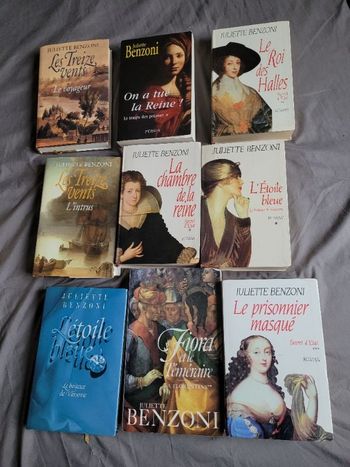 Romans de Juliette Benzoni (4 photos)