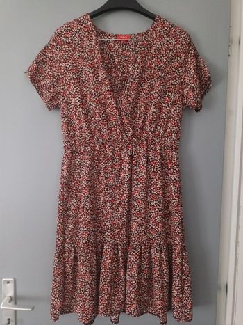 Robe à fleurs tissaia