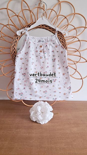 débardeur vertbaudet 24mois 👶