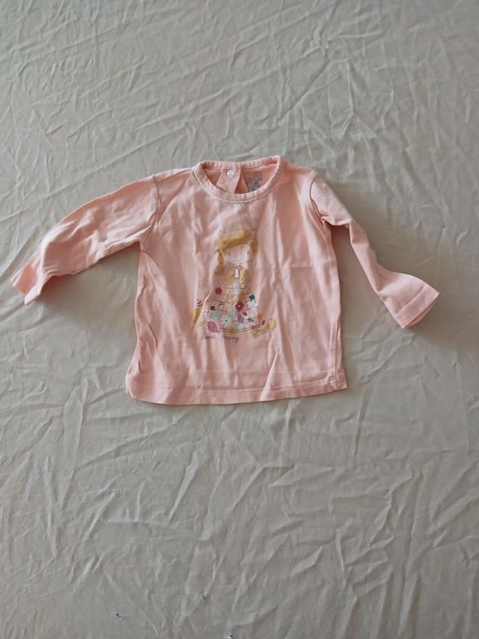 Tee-shirt manches longues 6 mois
