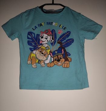 Tee shirt pat patrouille taille 4 ans