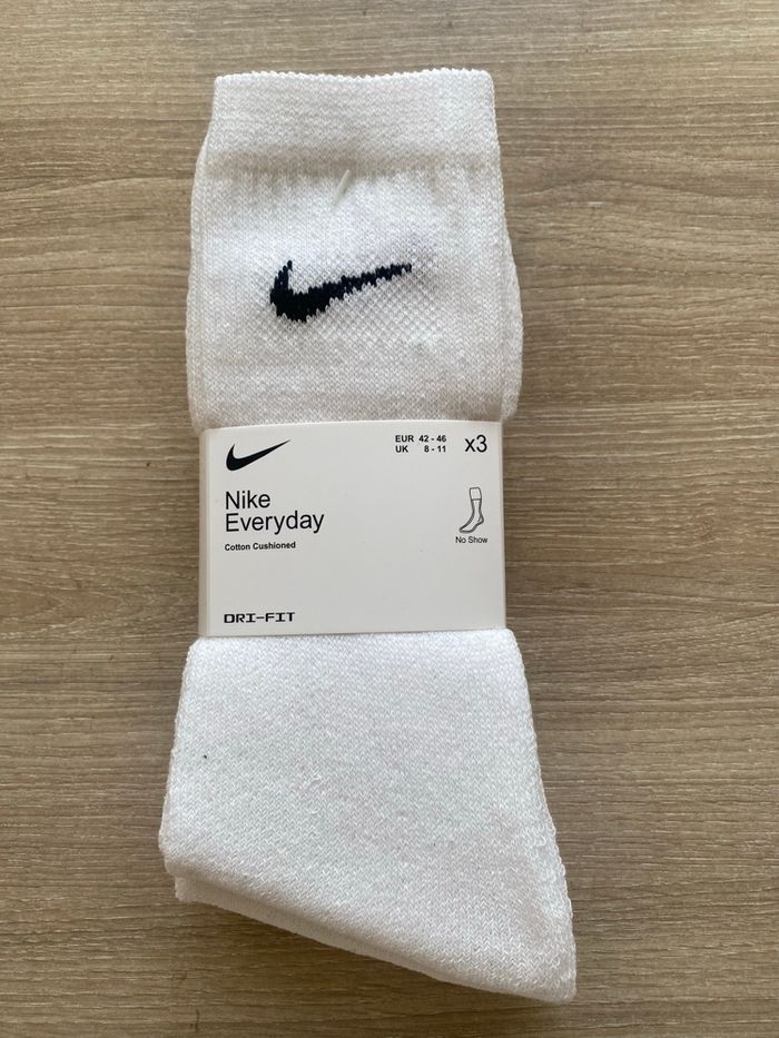 Chaussettes, Nike, blanc neuf - photo numéro 4