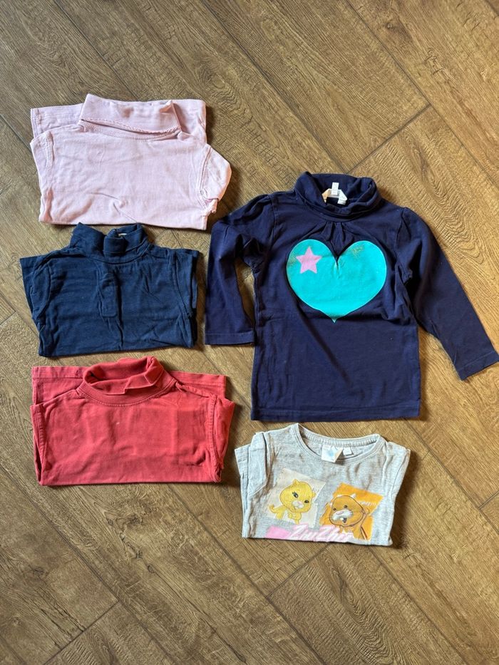 Lot sous pull 3 ans fille