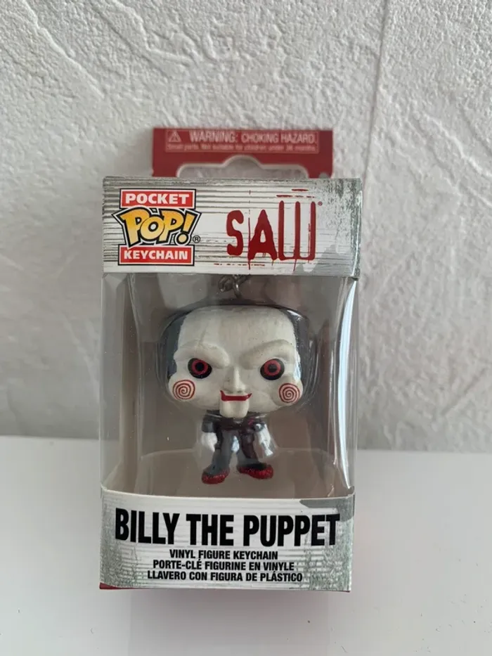 Porte-clés Pop Pocket Billy the Puppet Saw