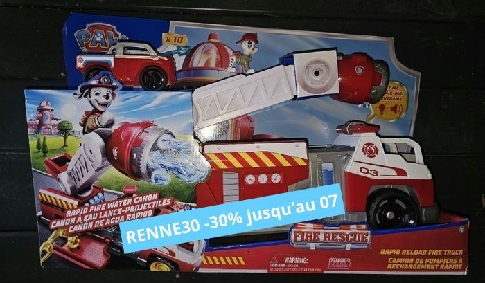 Camion pompier pat'patrouille