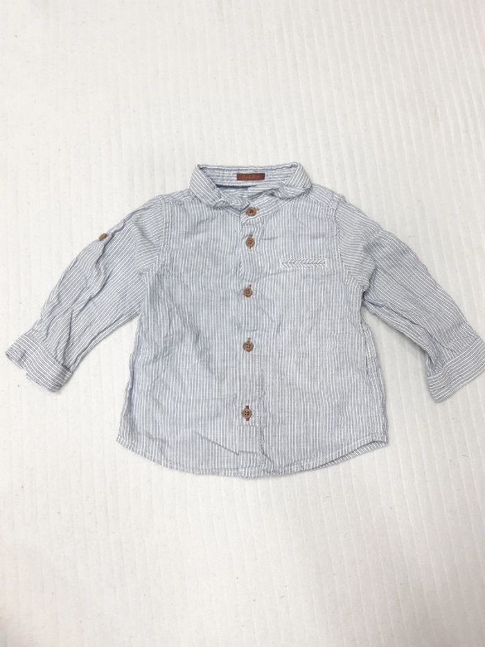 Tenue chemise et pantalon 68 cm - photo numéro 5