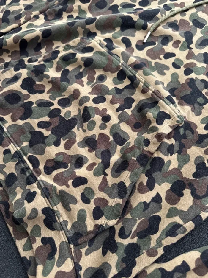 Sweat à capuche Sandro camouflage homme - photo numéro 3