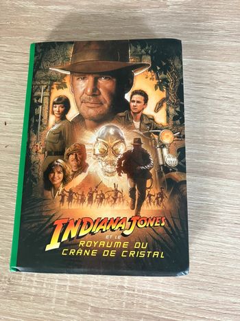 Livre indiana jones et le royaume du crâne de cristal