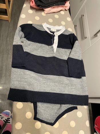 Robe hiver Gocco avec bloomer 12-18 mois