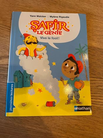 Livre Première lecture Safia Le génie Vive le foot !