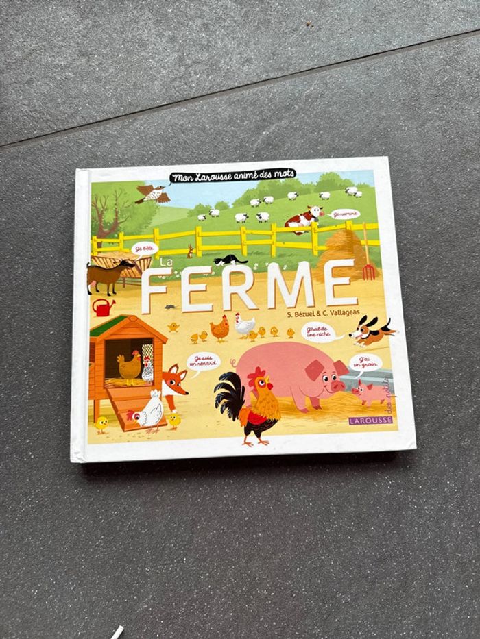 Mon Larousse animé des mots La ferme